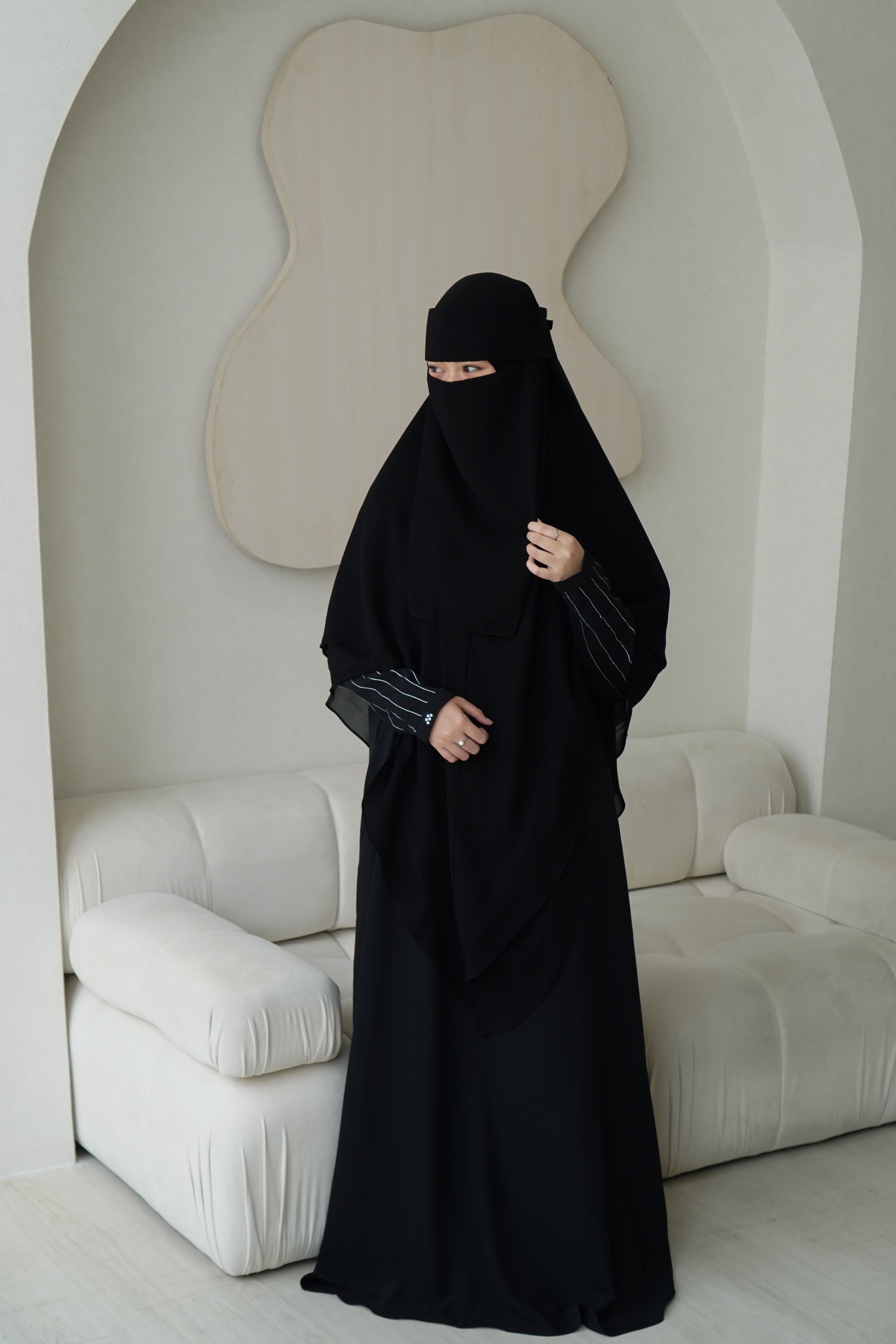 The Signature Black Abaya